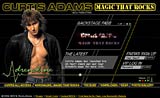 Flash Website Design -- Curtis Adams